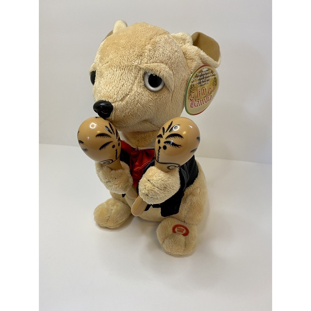 Chuey Bamba Chihuahua Dog Maracas Sings Animated Plush‎ Battery Operated 2008